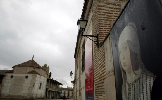 Un retrato de Isabel la Católica en su localidad natal, Madrigal de las Altas TorresIcal