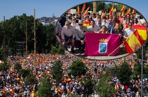 Representantes medinenses participaron en la protesta convocada por el PP